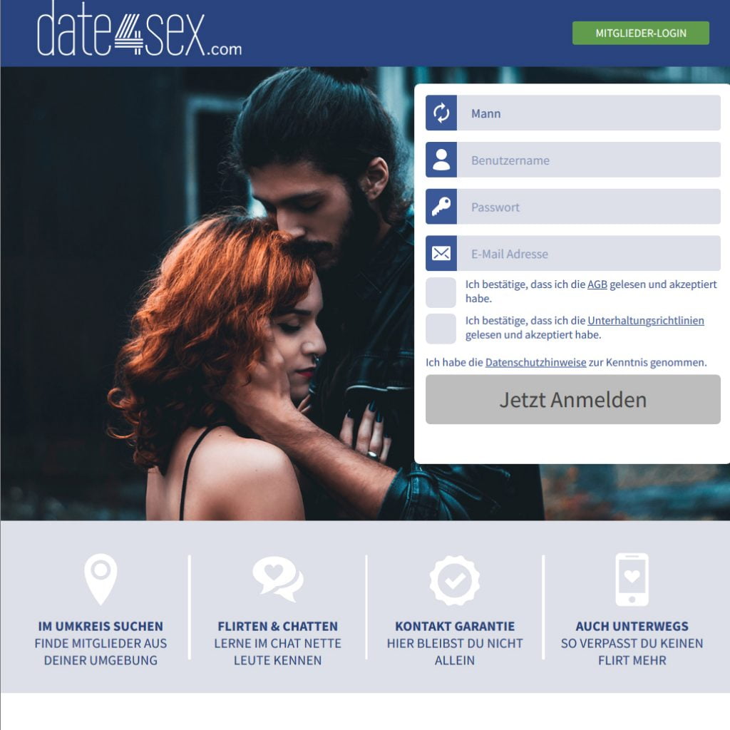 Sexdating bei Date4Sex